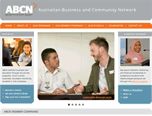Tablet Screenshot of abcn.com.au